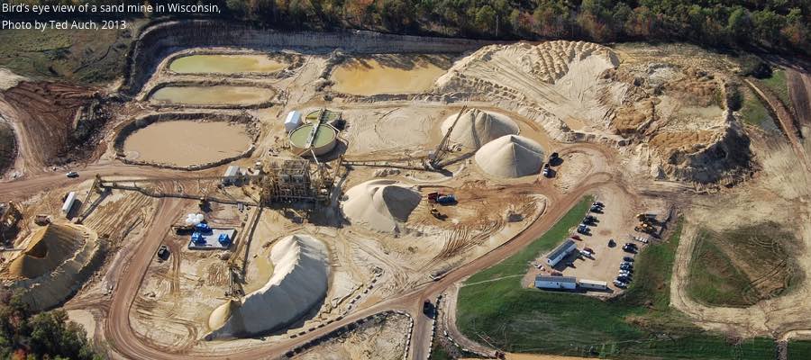 Mine für Fracking-Sand in Wisconsin